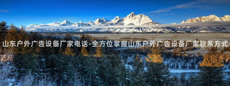 杏宇平台好吗：山东户外广告设备厂家电话-全方位掌握山东户外广告设备厂家联系方式