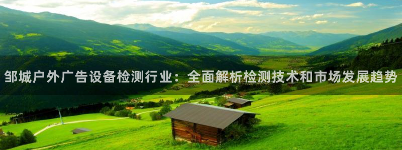 杏宇平台提现为什么这么久呢：邹城户外广告设备检测行业：全面解析检测技术和市场发展趋势