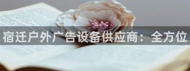 杏宇平台代理怎么样：宿迁户外广告设备供应商：全方位