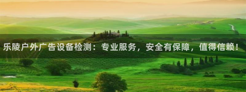杏宇平台登陆：乐陵户外广告设备检测：专业服务，安全有保障，值得信赖！